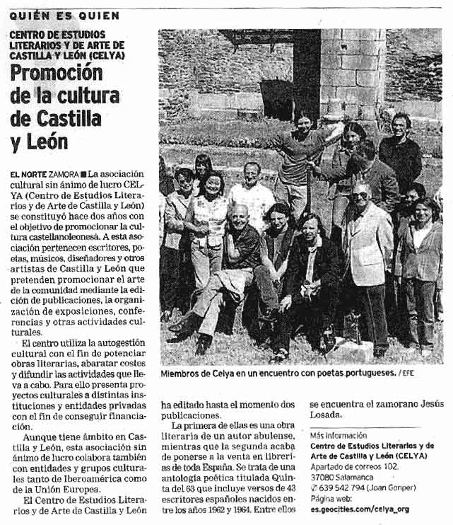 EL NORTE DE CASTILLA: Promoción de la Cultura.